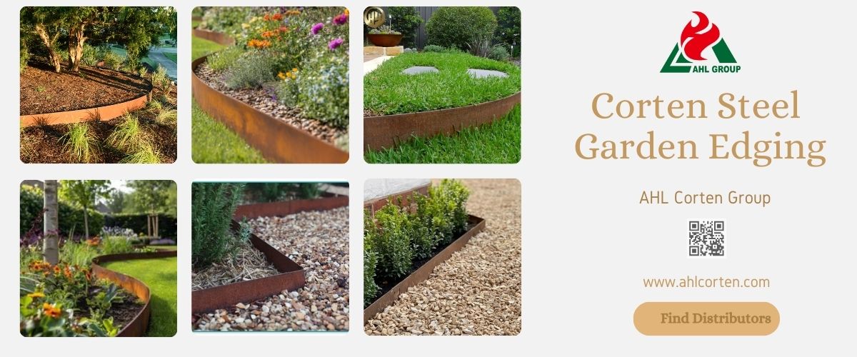 rusted steel edging wholesale price